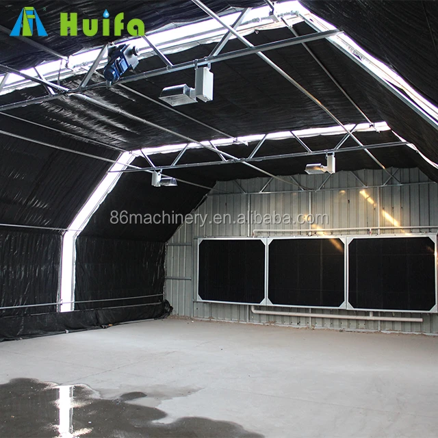 Greenhouse Light Deprivation Blackout System
