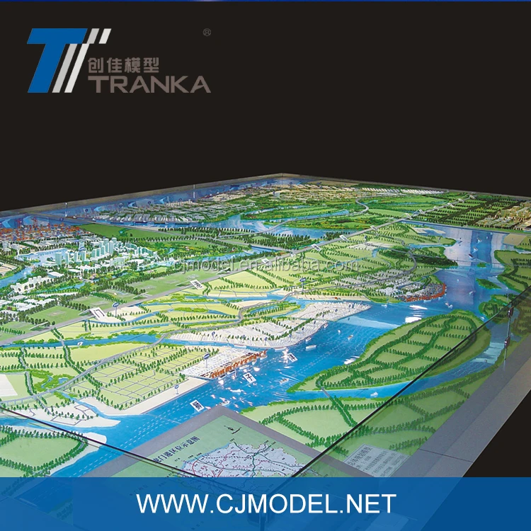 
Large area miniature city architectural model for government department , urban planning model for design department 