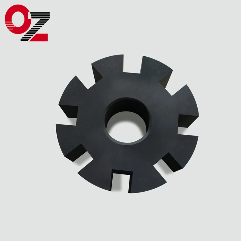 Подгонянный ротор графита литья алюминиевого ротора и вал