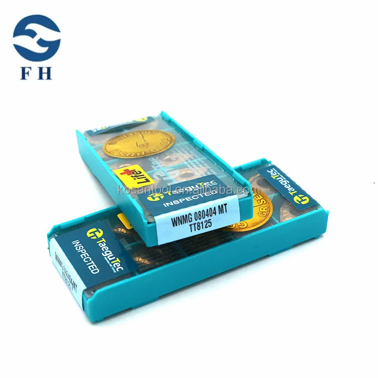 Taegutec insert carbide insert Taegutec tuning tools WNMG080404 MT TT8125