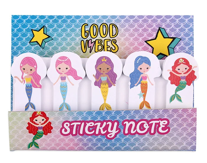 Licheng CBT54 Unicorn Sticky Note, BTS Novelty Shaped Sticky Note Sheet