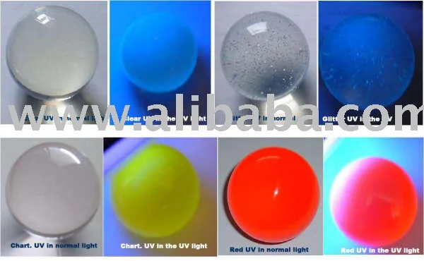 Акриловый жонглирующий шар с УФ-контактом