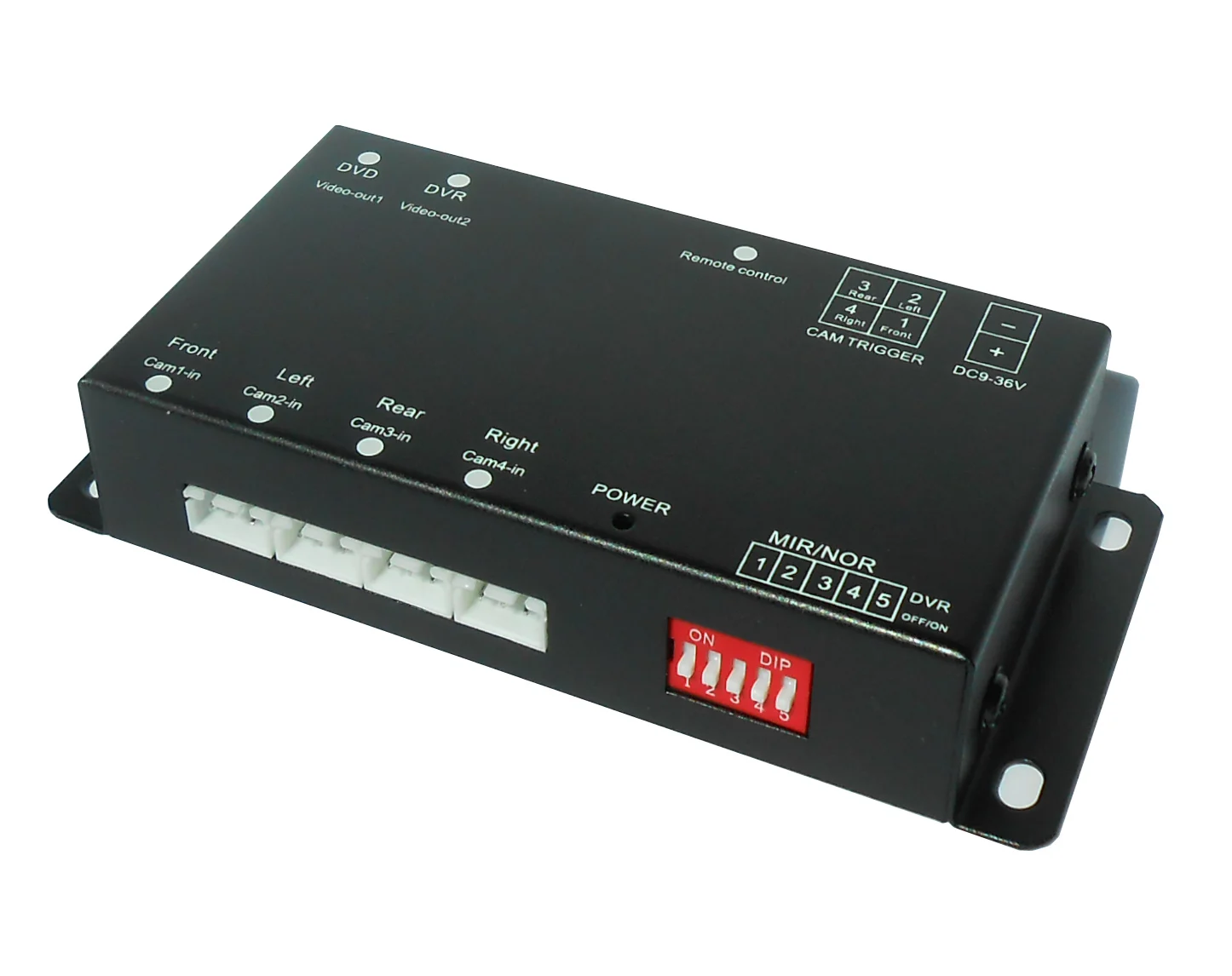 
Sunta 4ch color quad processor HD 720P 360 Degree Panoramic Mini 4ch car DVR 