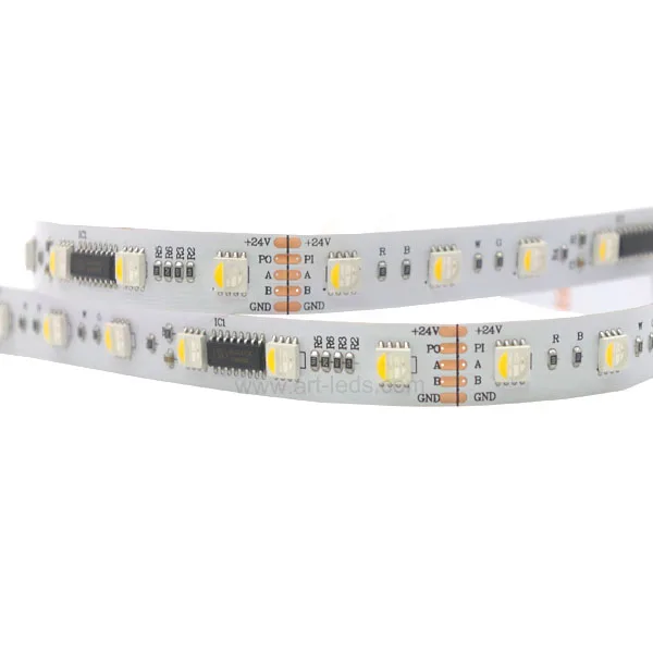 Led Strip DMX controller directly rgbww led tape dmx512 decoder 24v strip