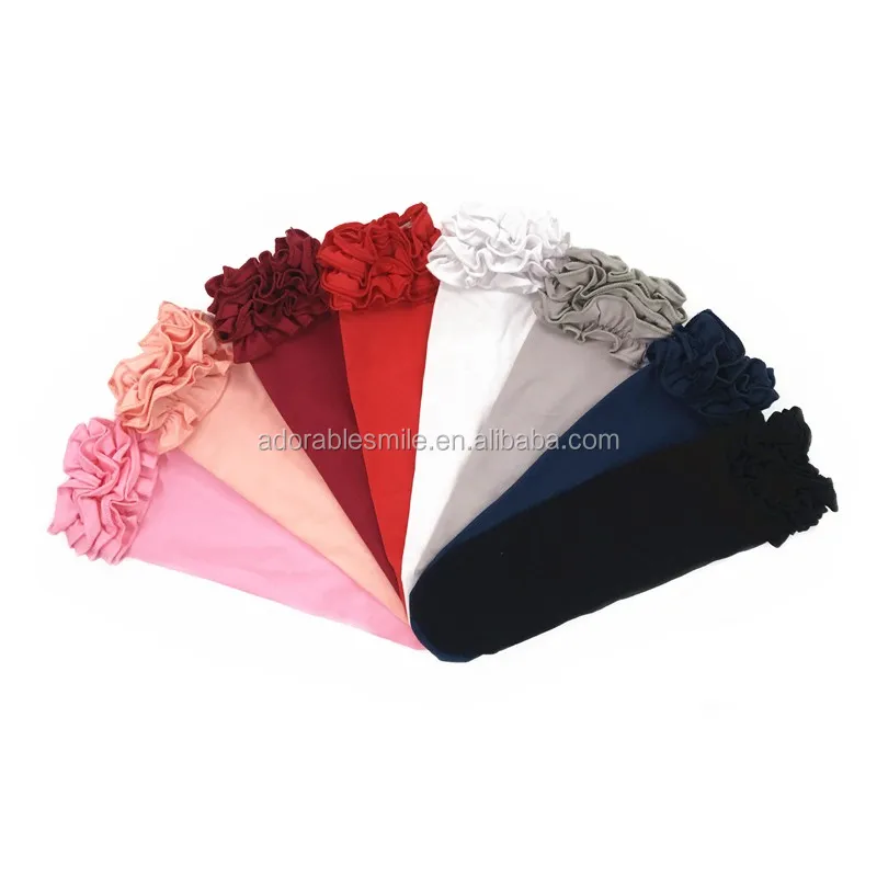 Triple Ruffle Boots Socks Baby Girls Cotton Icing Ruffle Socks