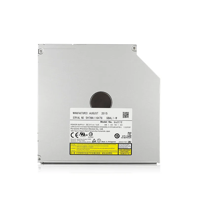 Panasonic UJ272SBAL1-W Super Slim Laptop Internal Blu-ray Burner