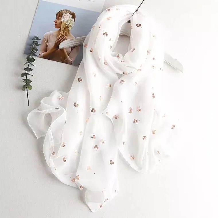 Модный дизайн, Женский хлопковый летний хиджаб с принтом