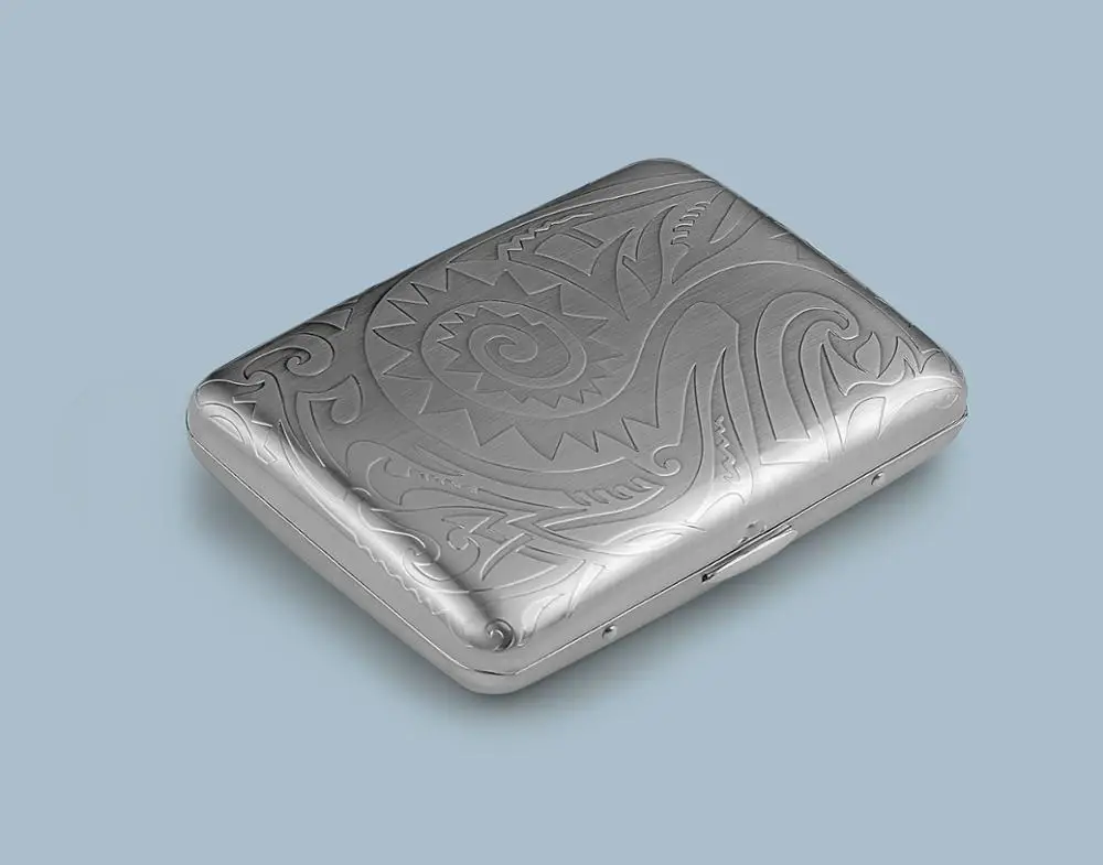 luxury elegance Metal Cigarette Case 16 PCS great gift