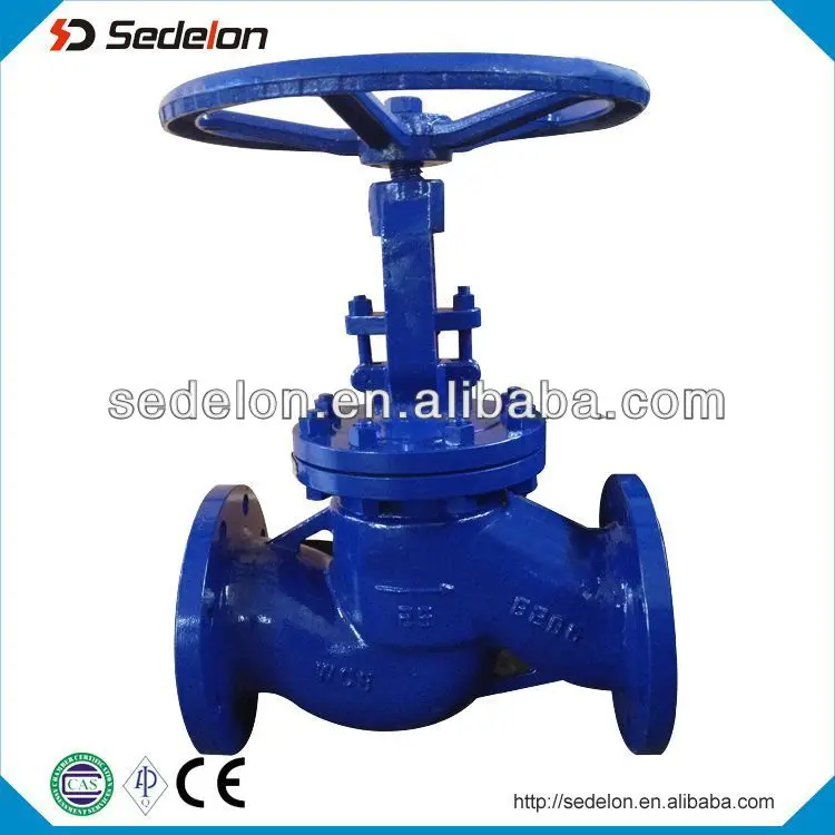 Stainless Steel Steam Globe Valve Flange WCB Globe Valve
