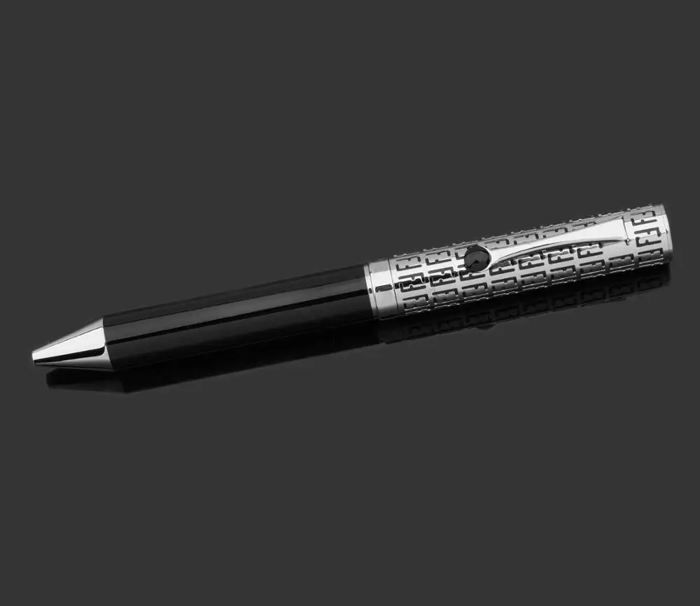 luxury new design pen gift metal ballpoint pen coated rubber with gift box