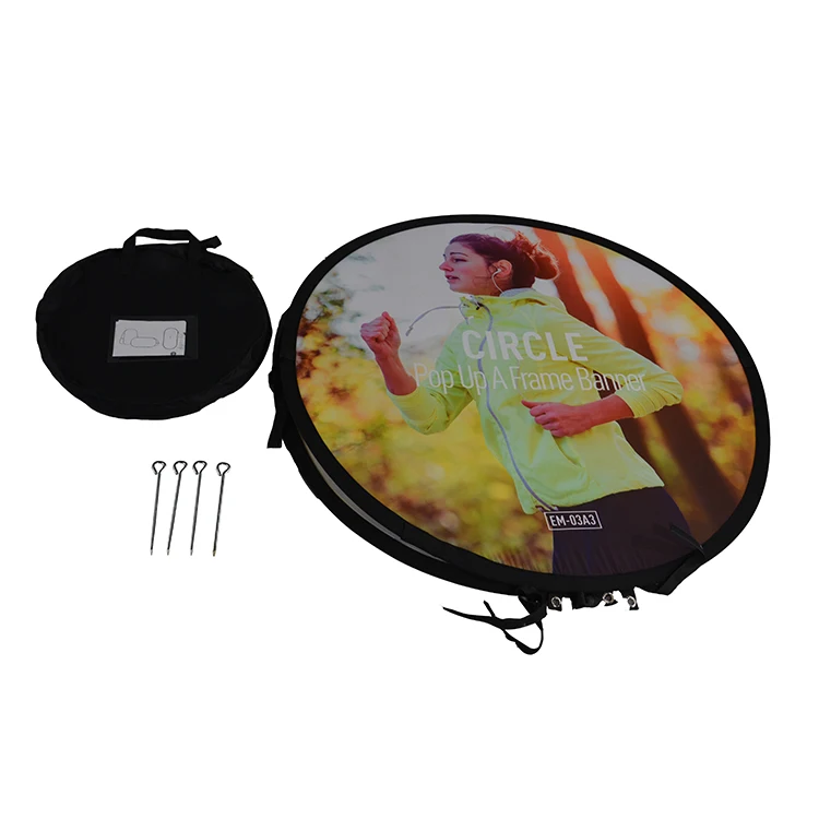 
hot sale rotating display outdoor fold frame a shape board poster stand 