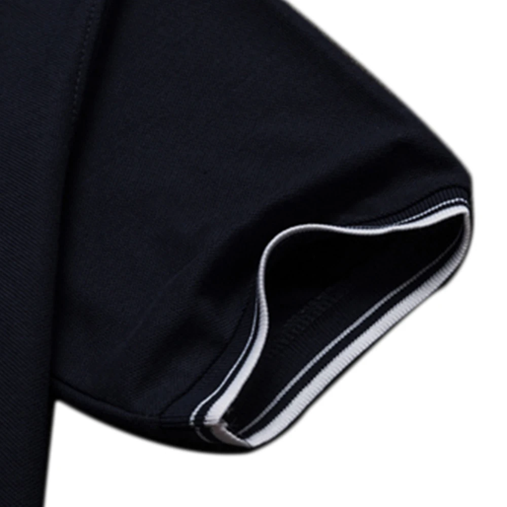 Лидер продаж, моющаяся футболка-поло с вышивкой и принтом