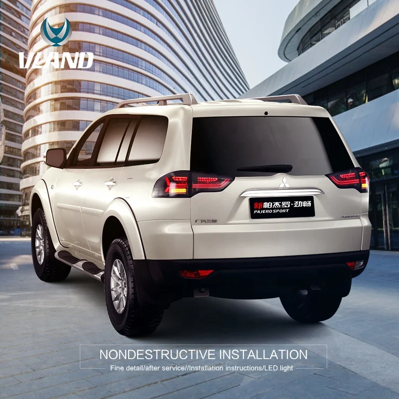 Pajero Sport Tail Lamp Montero Rear Light 2011-2018 LED Pajero Tail Light