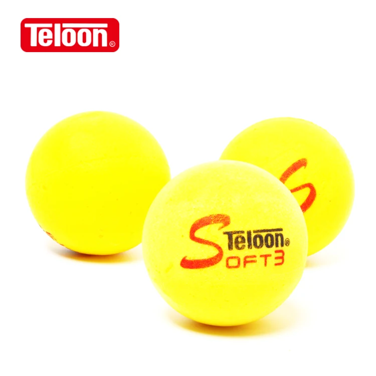 Teloon high quality sponge tennis ball short tennis ball