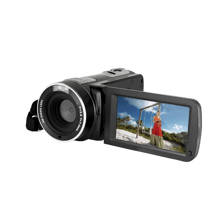 Сделано в Китае профессиональный HD 1080 P 16X цифровой зум Цифровая видеокамера с 24,0 мега пикселей