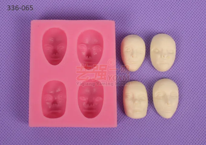 hand made silicone cake mold,silicone face mold,silicone cake mold bakeware decorating