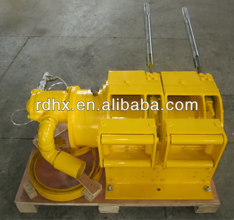800KGS Capacity Double Drum,Piston Air Motor,Underground Mining Used,Air Scraper Winch