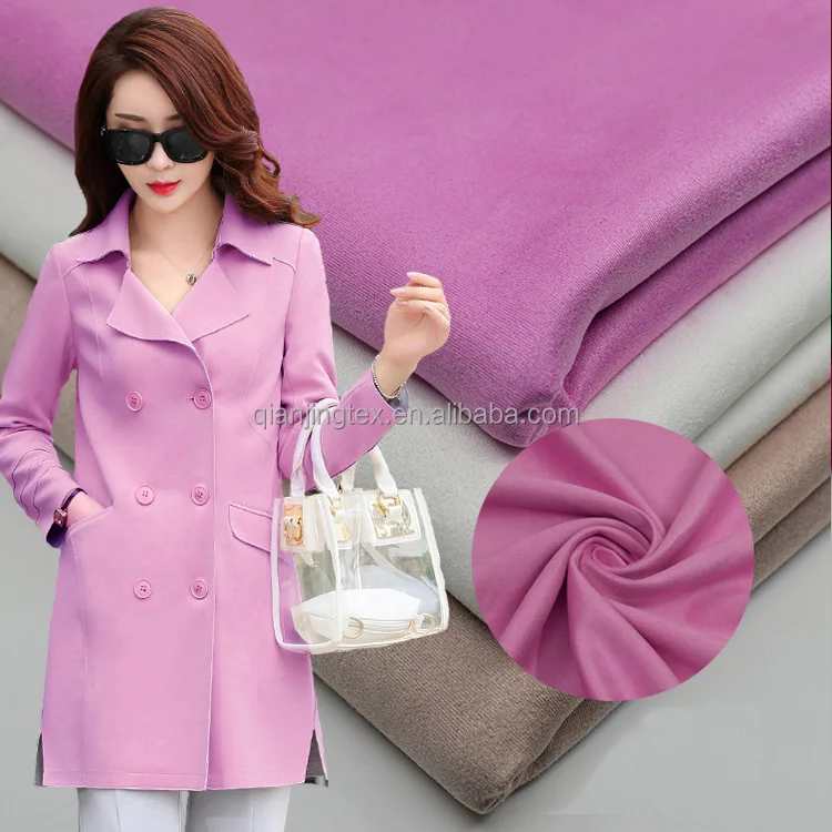 
 Заводская цена, высокое качество, мягкая драпировка, полиэстер, спандекс, замша, трикотажная ткань  