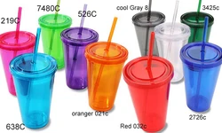 Lincond BPA Free High Quality 16OZ Acrylic Double Wall Tumbler