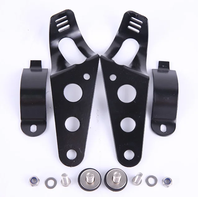 Motorcycle led lamp housing accessory moto light bracket headlamp housing 7 inch  For KAWASAKI for Yamaha Chopper Cafe Racer