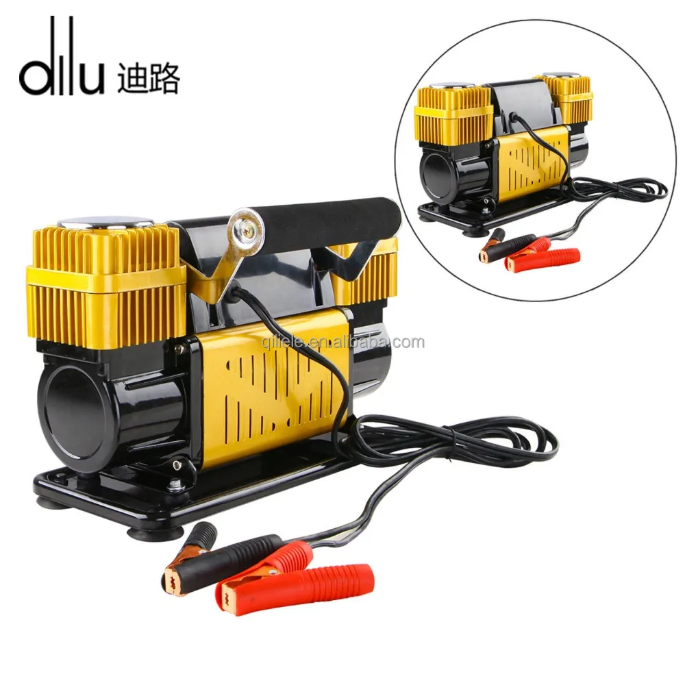 Car Air Compressor 12v 4x4 Tyre Deflator 4wd Inflator Portable 300L/min Class-leading power! Plus 3 Attachments & Tyre Plug Kit
