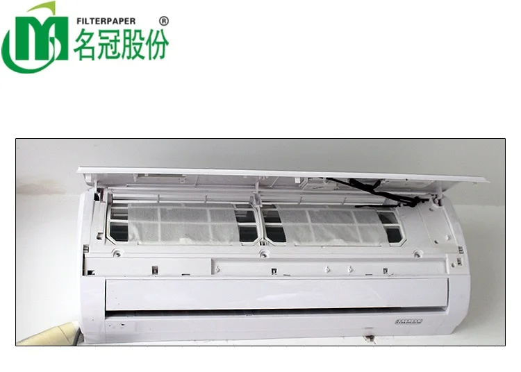 Large Dust Holding Capacity High Air Permeability electrostatic cotton filter