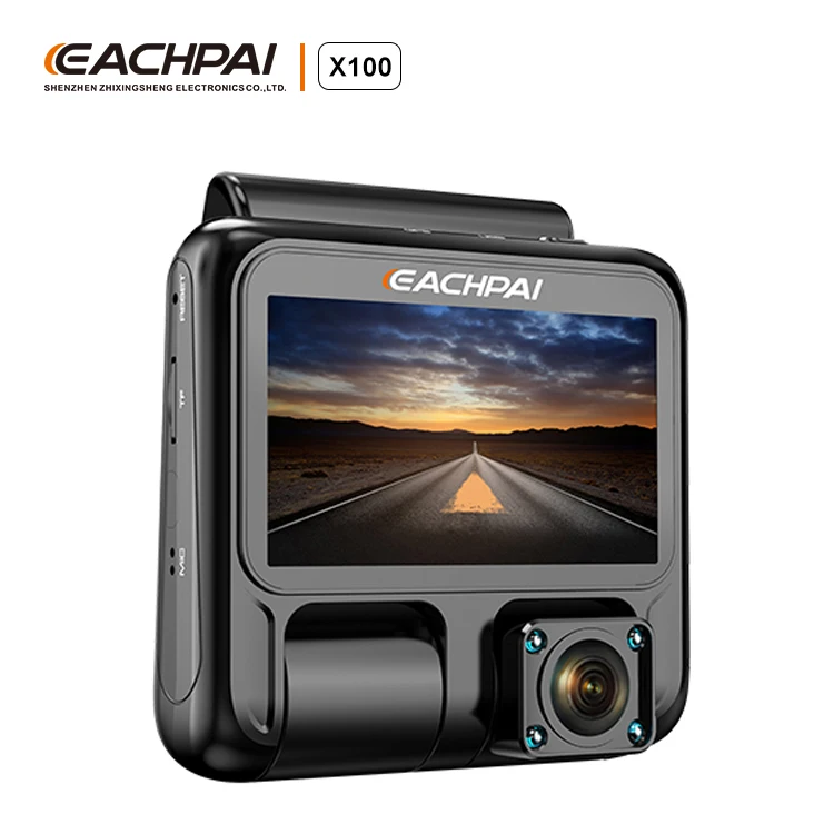 EACHPAI X100 Dash Cam Dual 1080P Night Vision Black Box DVR Car Camera WiFi GPS dashcam for taxi drivers