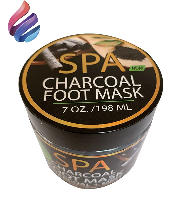 
200 ml Dead Sea Mud Mask in jar Charcoal Foot Mask face & body mask OEM 