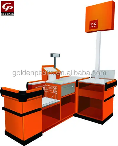 
Hot sale cash counter table design 