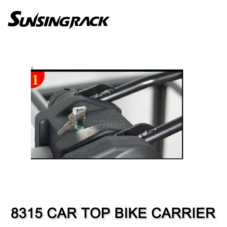 8315 Universal Aluminum SUV car top bike rack carrier 4x4