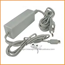 Free shipping Game accessories Charger adapter EU AC Adapter Power Supply Cord Cable For nintendo wii u GamePad