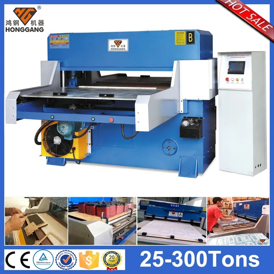 100 tons Automatic Hydraulic Cardboard plywood paper jigsaw puzzle die cutting machine