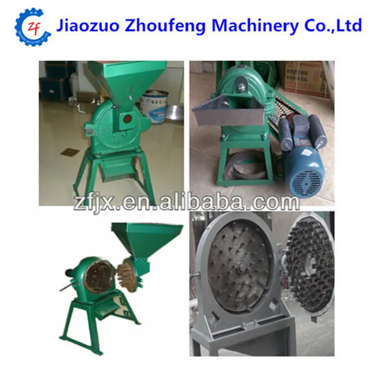 Animal feed cereal crusher grain pulverizer corn cob grinding machine