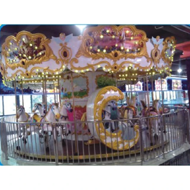 Professional factory indoor musical merry go round carousel horse for sale