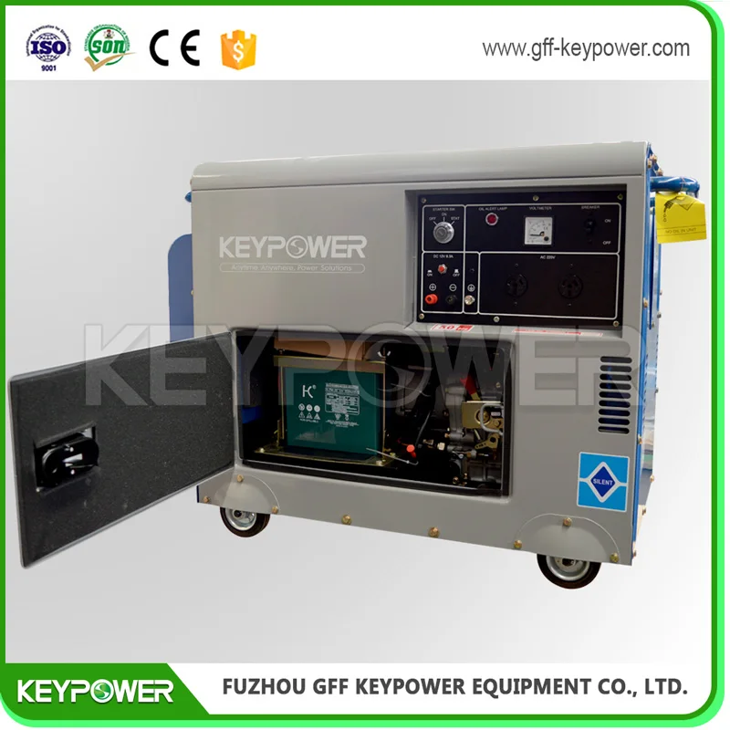 Professional User-Design Flexible 6kw Insulating Paint Hotel Gasoline Generator Parts