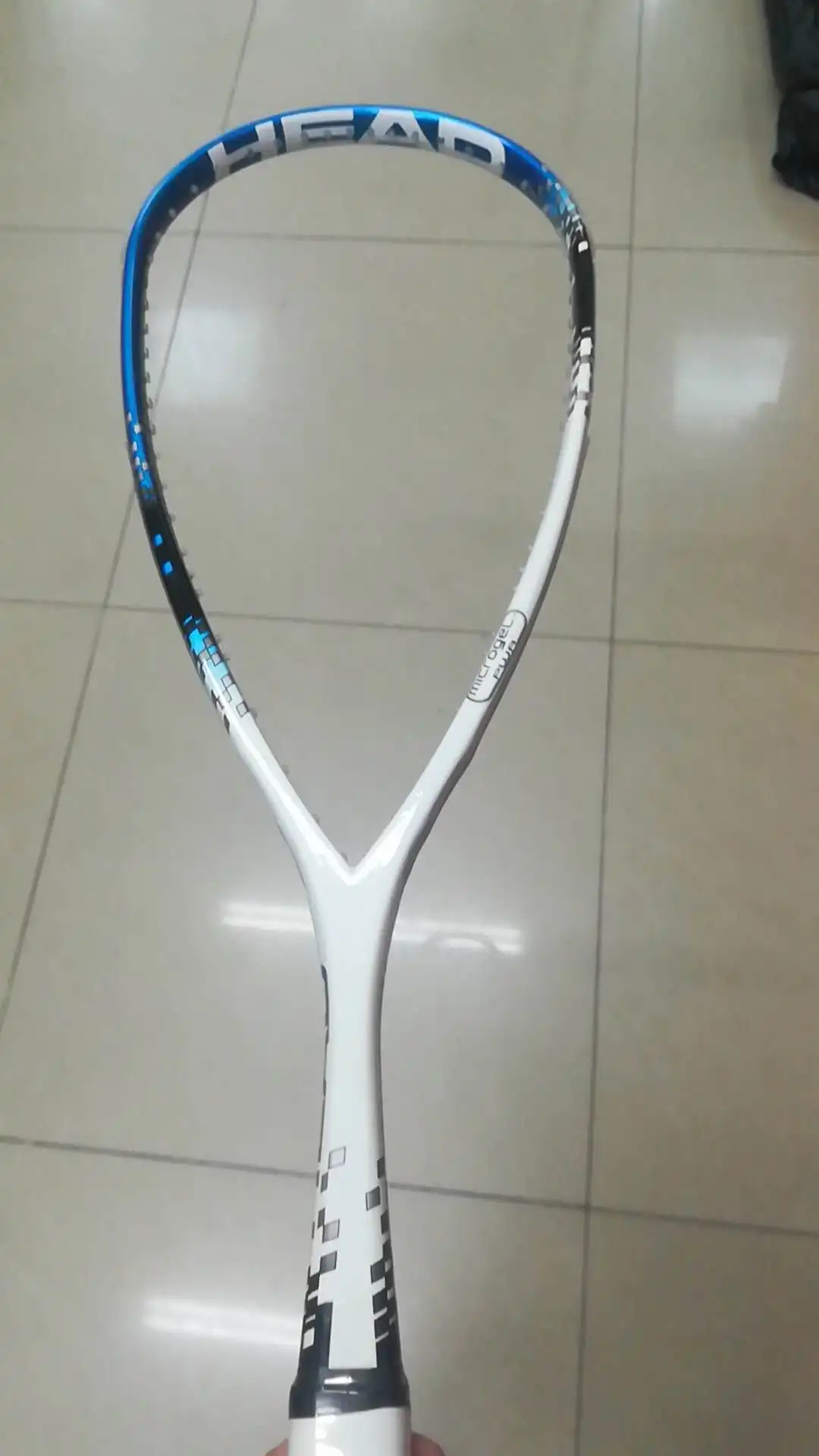 Wholesale custom high quality graphite/carbon fiber one-piece brand training squash racket/racquet