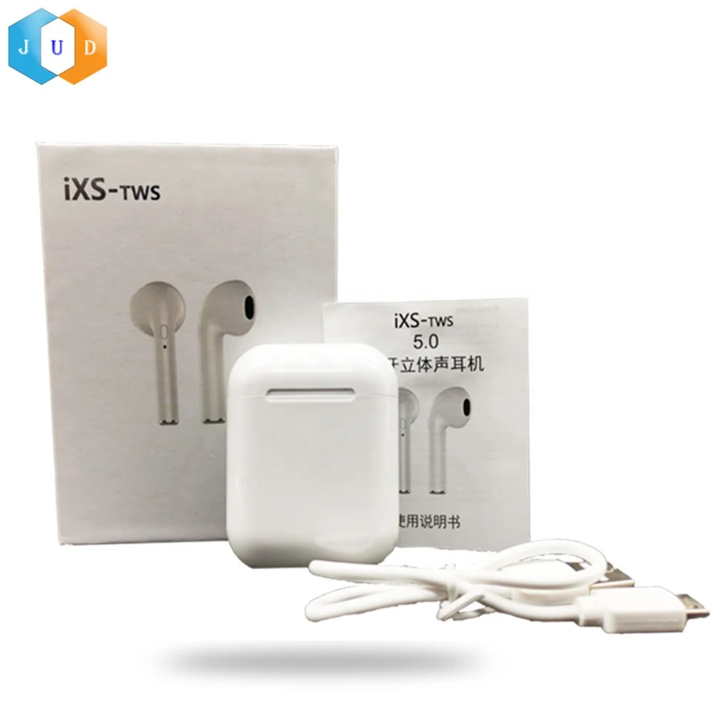 JUDING TWS Stereo B-T 5.0 Earphone Wireless Earbuds Sport Handsfree with Mic for Smart Phone For Huawei Iphone