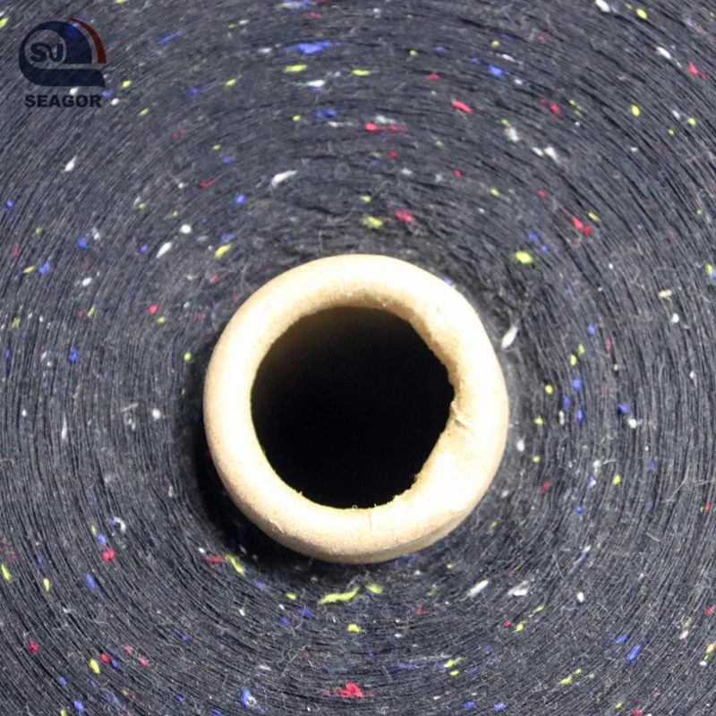 viscose silver blended ring spun yarn