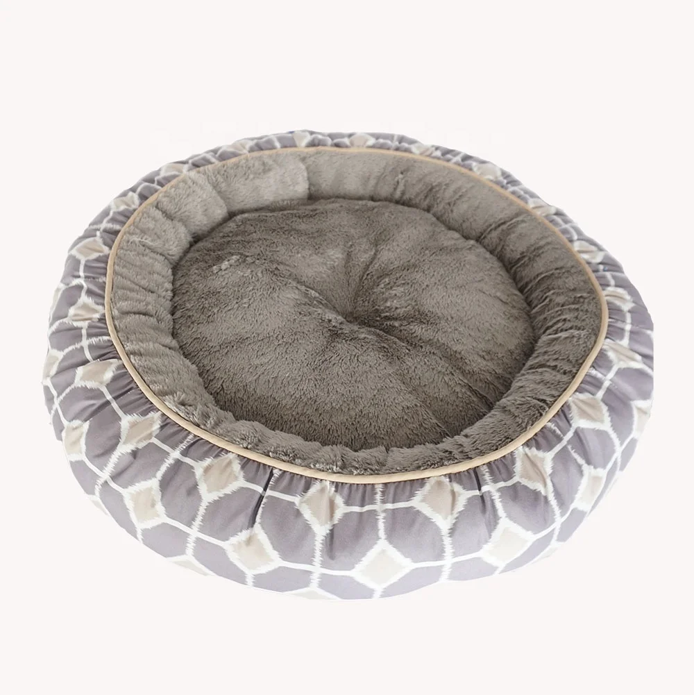 Unique Pet Product Donut Dog Bed Comfortable Warm Plush Pet Beds