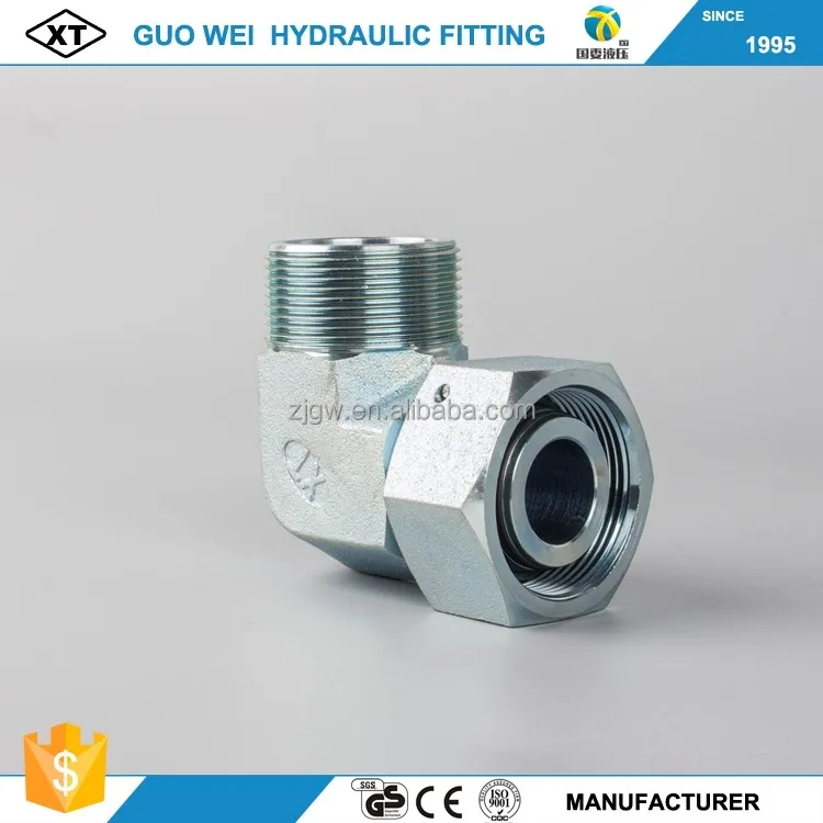 CNC производство Сделано в Китае высокое качество BSPT адаптер тройник гидравлический фитинг