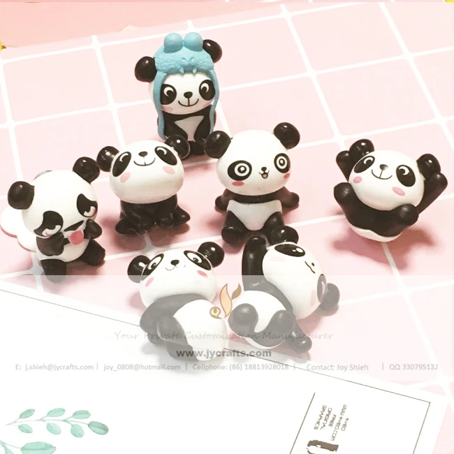 new arrival 3D panda shaped Fridge Magnet for home decor