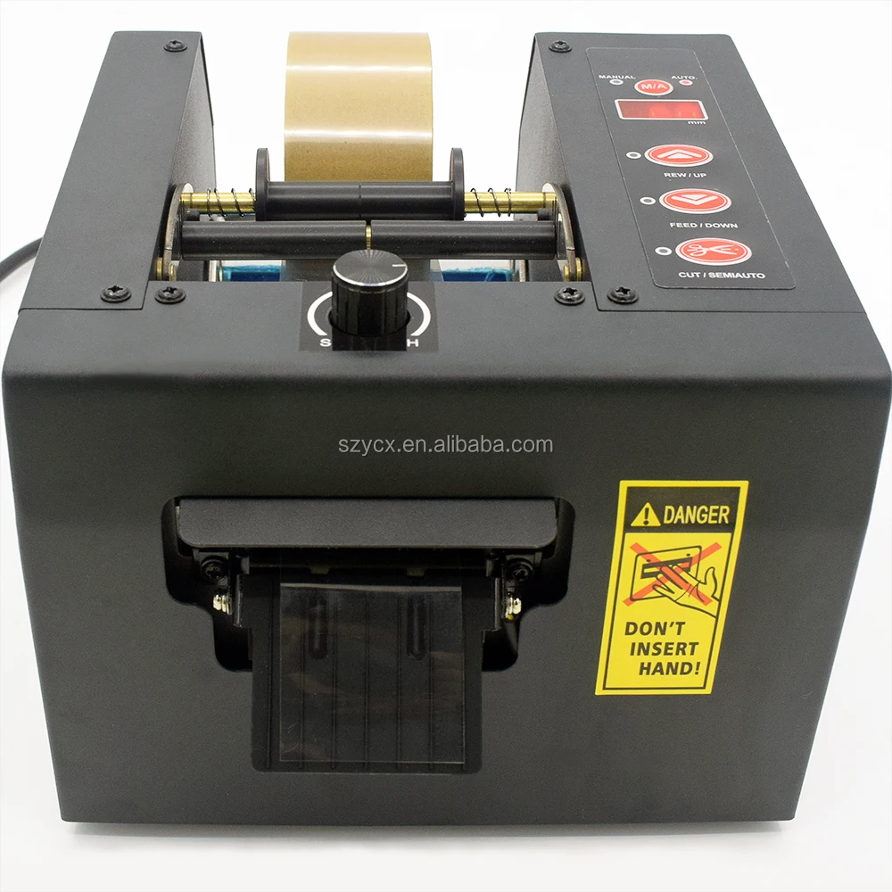 Wide tape dispenser cutting blades workshops tape cutting machine for 75mm width