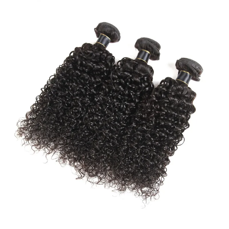 
Jerry Curly 10A Cuticle Aligned Hair Virgin Indian Hair Bundles With Closure Short Jerry Curl Weave Hairstyles for Women 