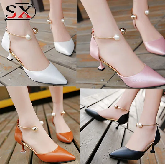 New Fashion Style Women heel Toe Pump Shoes matching Painted high Heeled sandals