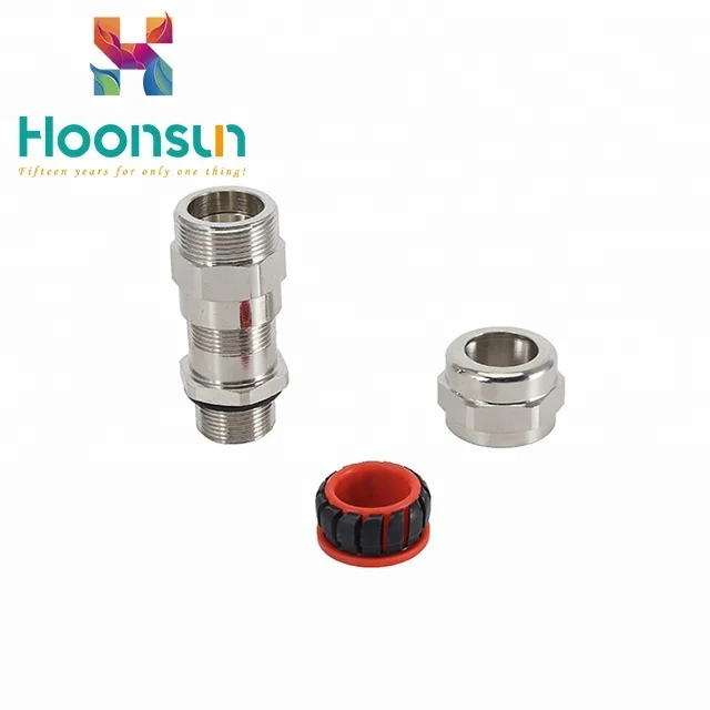 IP66  metal   armoured metric explosion-proof cable gland