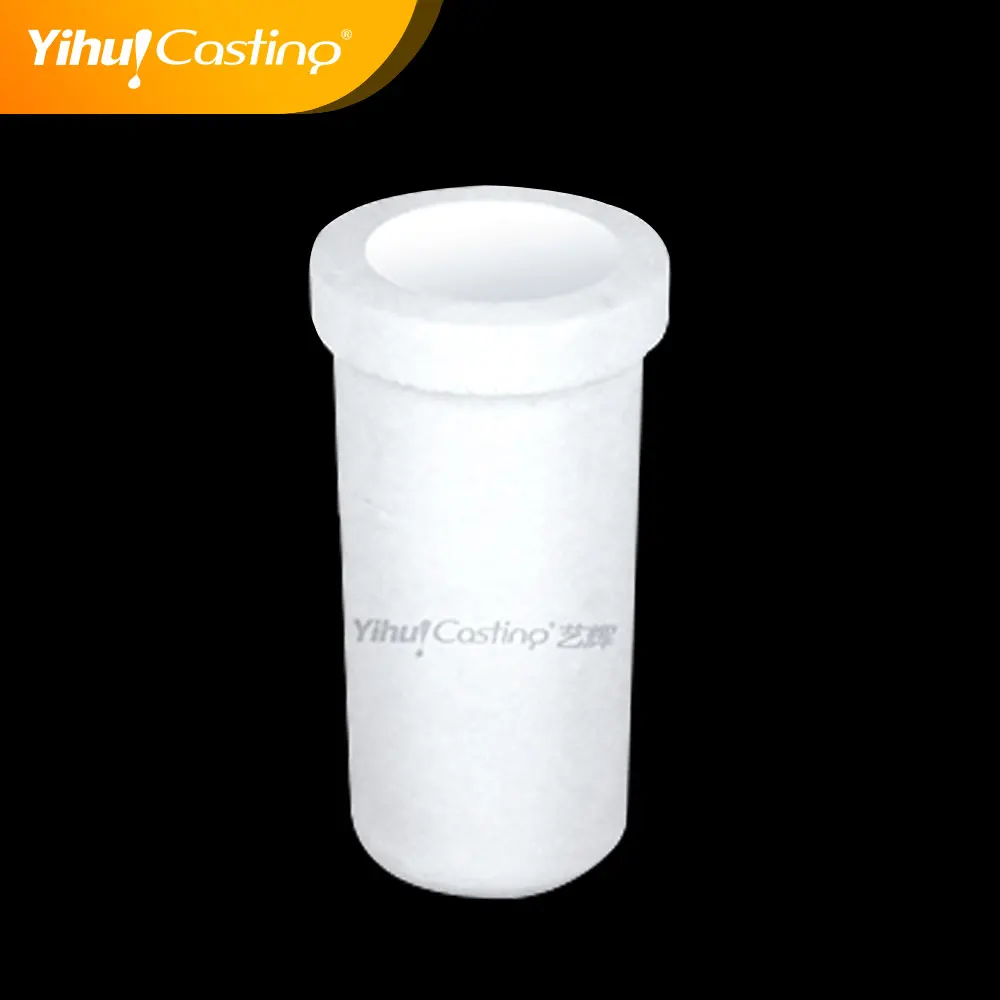 5kg ceramic melting crucible . for gold induction furnace, gold, silver, copper melting