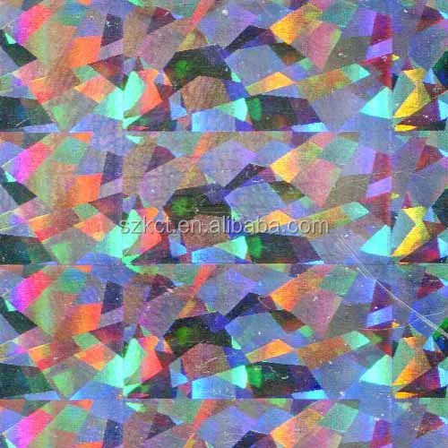 BOPP/PET Holographic Flim