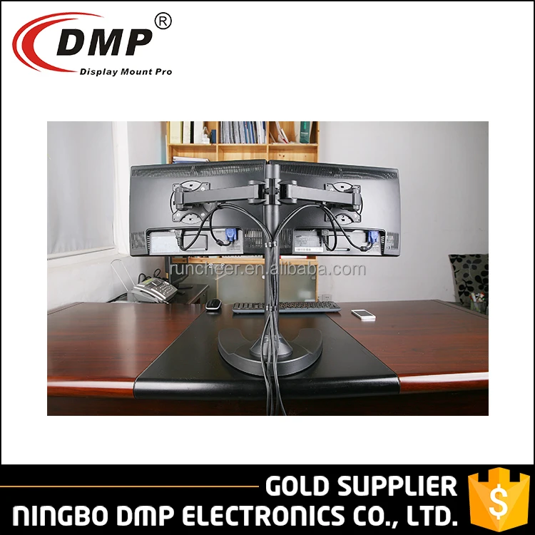 LCD351D-STAND крепление двойной регулируемый стол поддержка ЖК-Телевизор Таблица Dual-монитор исправить стенд arm