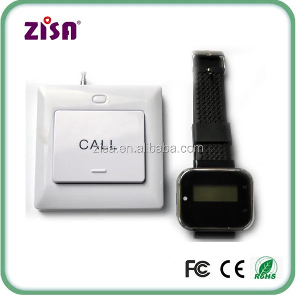 Ресторан вызов системы, официант зуммер система, наручные часы пейджер