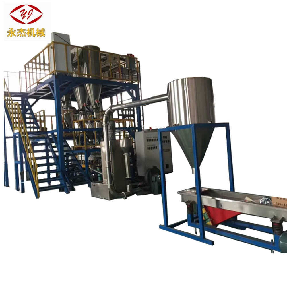 Euro-quality loss-in-weight automatic feeding water ring pelletizer granulator Machine